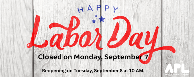 Labor Day Closing