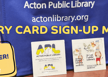 September is Library Card Sign-Up Month.