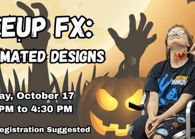 Makeup FX With Decimated Designs Saturday, October 17 3 PM to 4:30 PM