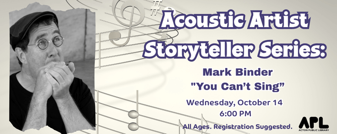 Acoustic Storyteller Mark Binder