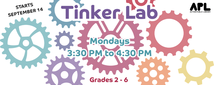 Tinker Lab Starting September 14